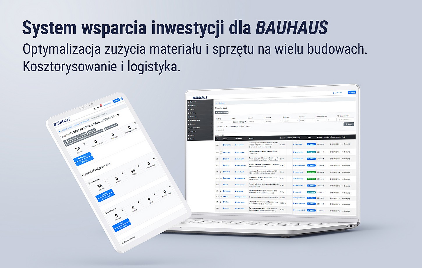 System wsparcia inwestycji budowlanych dla BAUHAUS